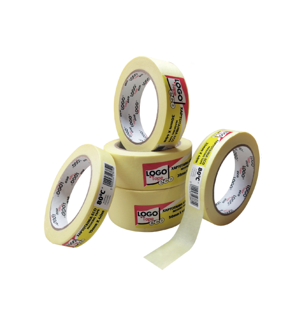 ΧΑΡΤΟΤΑΙΝΙΑ ΥΨΗΛΗΣ ΘΕΡΜΟΚΡΑΣΙΑΣ LOGO 38Χ50 ΧΑΡΤΟΤΑΙΝΙΑ ΥΨΗΛΗΣ ΘΕΡΜΟΚΡΑΣΙΑΣ LOGO 38Χ50