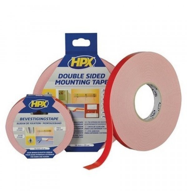 HPX ΤΑΙΝΙΑ ΔΙΠΛΗΣ ΟΨΗΣ ΚΑΘΡΕΦΤΗ 12mm x 5m HPX ΤΑΙΝΙΑ ΔΙΠΛΗΣ ΟΨΗΣ ΚΑΘΡΕΦΤΗ 12mm x 5m 	DS1205S