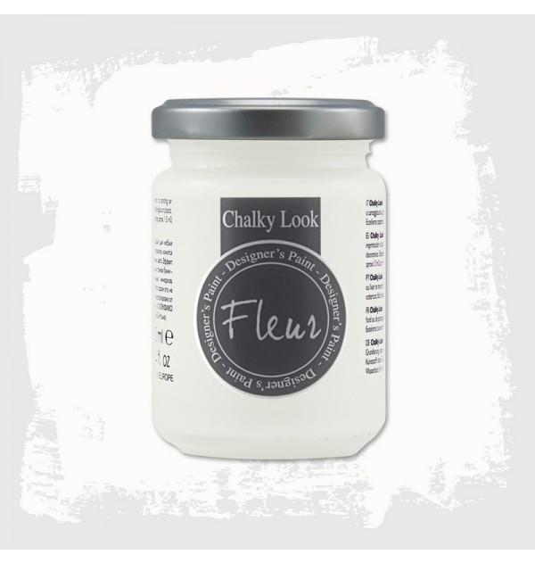 ΧΡΩΜΑ ΚΙΜΩΛΙΑΣ FLEUR CHALKY LOOK TITANIUM WHITE F01
