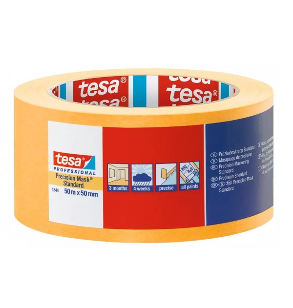 ΧΑΡΤΟΤΑΙΝΙΑ ΑΚΡΙΒΕΙΑΣ STANDARD TESA 50Χ50 ΚΙΤΡΙΝΗ