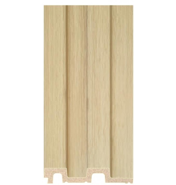 ΕΠΕΝΔΥΣΗ ΤΟΙΧΟΥ PS PANEL ΜΕ 3D ΠΗΧΑΚΙΑ 04 RESIDENCE 21/122 mm WHITE OAK NewPlan