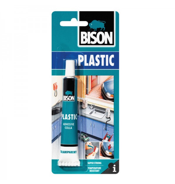 ΚΟΛΛΑ ΓΙΑ ΣΚΛΗΡΑ ΠΛΑΣΤΙΚΑ BISON PLASTIC 25ML 66408