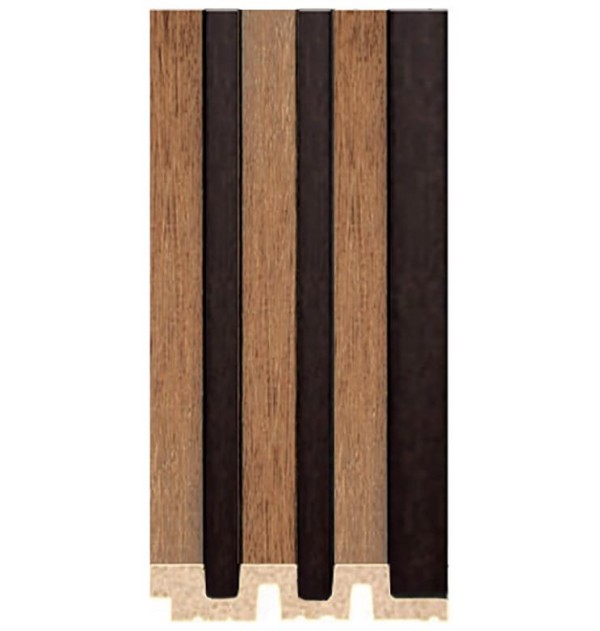 ΕΠΕΝΔΥΣΗ ΤΟΙΧΟΥ PS PANEL ΜΕ 3D ΠΗΧΑΚΙΑ 11 PIANO 12/122/2900mm GOLDEN OAK/D.BROWN NewPlan