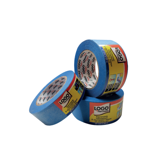 ΧΑΡΤΟΤΑΙΝΙΑ ΜΠΛΕ LOGO 38Χ50 ΧΑΡΤΟΤΑΙΝΙΑ ΜΠΛΕ LOGO 38Χ50