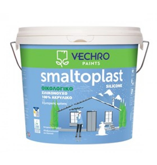 ΒΕΧΡΩ ΧΡΩΜΑ ΑΚΡΥΛΙΚΟ SMALTOPLAST SILICONE ΟΙΚΟΛΟΓΙΚΟ