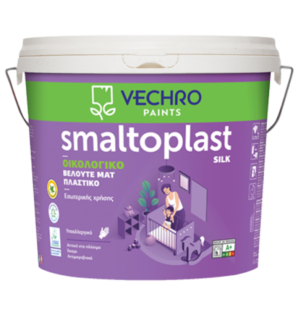 ΒΕΧΡΩ ΧΡΩΜΑ ΠΛΑΣΤΙΚΟ SMALTOPLAST SILK ECO ΟΙΚΟΛΟΓΙΚΟ 