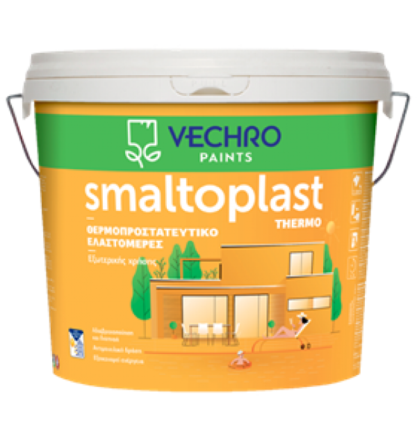 ΒΕΧΡΩ ΧΡΩΜΑ ΑΚΡΥΛΙΚΟ SMALTOPLAST THERMO ΘΕΡΜΟΠΡΟΣΤΑΤΕΥΤΙΚΟ ΕΛΑΣΤΟΜΕΡΕΣ 100% ΑΚΡΥΛΙΚΟ 