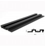 ΕΠΕΝΔΥΣΗ ΤΟΙΧΟΥ PS PANEL ΜΕ 3D ΠΗΧΑΚΙΑ 10 RESIDENCE 21/122 mm BLACK NewPlan