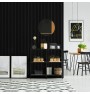 ΕΠΕΝΔΥΣΗ ΤΟΙΧΟΥ PS PANEL ΜΕ 3D ΠΗΧΑΚΙΑ 10 RESIDENCE 21/122 mm BLACK NewPlan