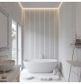 ΕΠΕΝΔΥΣΗ ΤΟΙΧΟΥ PS PANEL ΜΕ 3D ΠΗΧΑΚΙΑ 01 RESIDENCE 21/122 mm WHITE NewPlan