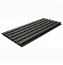 ΕΠΕΝΔΥΣΗ ΤΟΙΧΟΥ WPC PANEL ΜΕ 3D ΠΗΧΑΚΙΑ 25/176.5mm D.GREY 8570 NewPlan