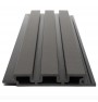 ΕΠΕΝΔΥΣΗ ΤΟΙΧΟΥ WPC PANEL ΜΕ 3D ΠΗΧΑΚΙΑ 25/176.5mm D.GREY 8570 NewPlan