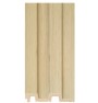 ΕΠΕΝΔΥΣΗ ΤΟΙΧΟΥ PS PANEL ΜΕ 3D ΠΗΧΑΚΙΑ 04 RESIDENCE 21/122 mm WHITE OAK NewPlan