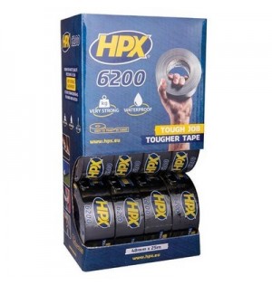 HPX 6200 ΥΦΑΣΜΑΤΙΝΗ ΤΑΙΝΙΑ ΜΑΥΡΗ ΣΕ ΕΚΘΕΤΗ 48mm x 25m