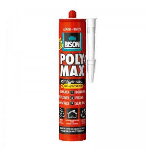 ΚΟΛΛΑ ΣΦΡΑΓΙΣΤΙΚΗ BISON POLY MAX ORIGINAL EXPRESS ΛΕΥΚΗ 22628 425g