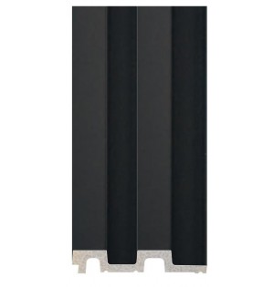 PS PANEL  ΜΕ 3D ΠΗΧΑΚΙΑ 10 RESIDENCE 21/122 mm BLACK NewPlan