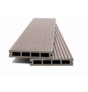 DECK-WPC ΔΑΠΕΔΟΥ 25/145mm L.GREY 180 NewPlan
