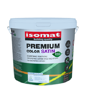 ΧΡΩΜΑ ΠΛΑΣΤΙΚΟ ISOMAT PREMIUM ECO SATIN