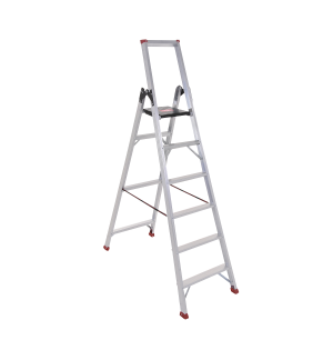 ΣΚΑΛΑ ΑΛΟΥΜΙΝΙΟΥ STEADY 5 ΣΚΑΛΙΑ + 1