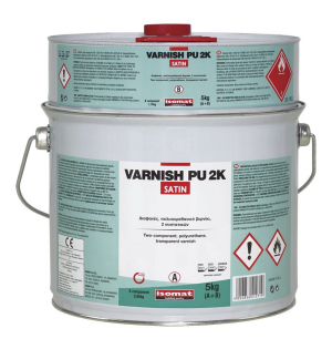 ΒΕΡΝΙΚΙ ISOMAT VARNISH-PU 2K SATIN Α+Β 5kg