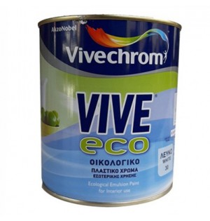 VIVECHROM VIVE ECO ΟΙΚΟΛΟΓΙΚΟ ΠΛΑΣΤΙΚΟ ΧΡΩΜΑ ΛΕΥΚΟ 750ml