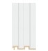 PS PANEL  ΜΕ 3D ΠΗΧΑΚΙΑ 01 RESIDENCE 21/122 mm  WHITE NewPlan